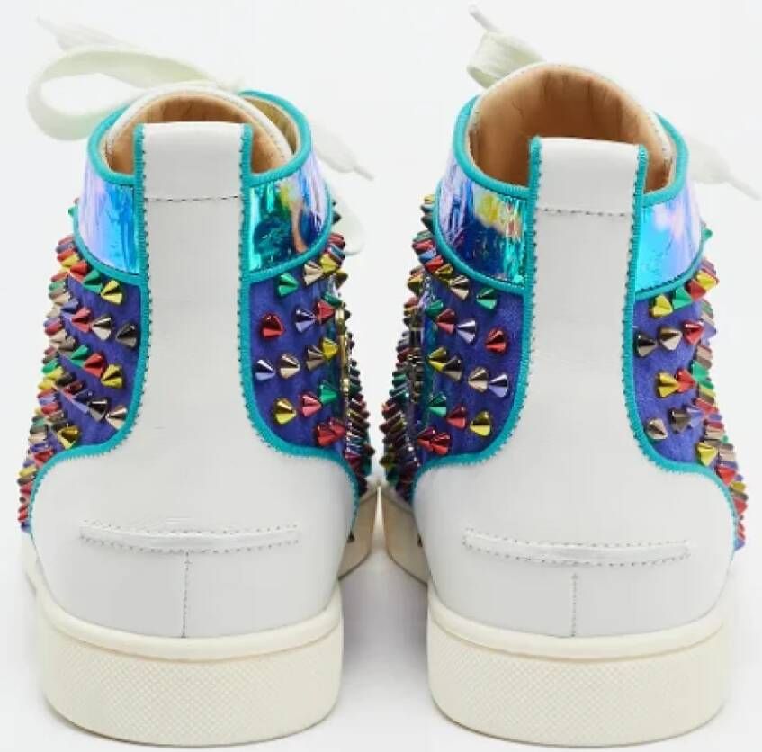 Christian Louboutin Pre-owned Leather sneakers Multicolor Heren