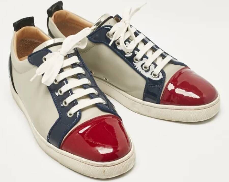 Christian Louboutin Pre-owned Leather sneakers Multicolor Heren