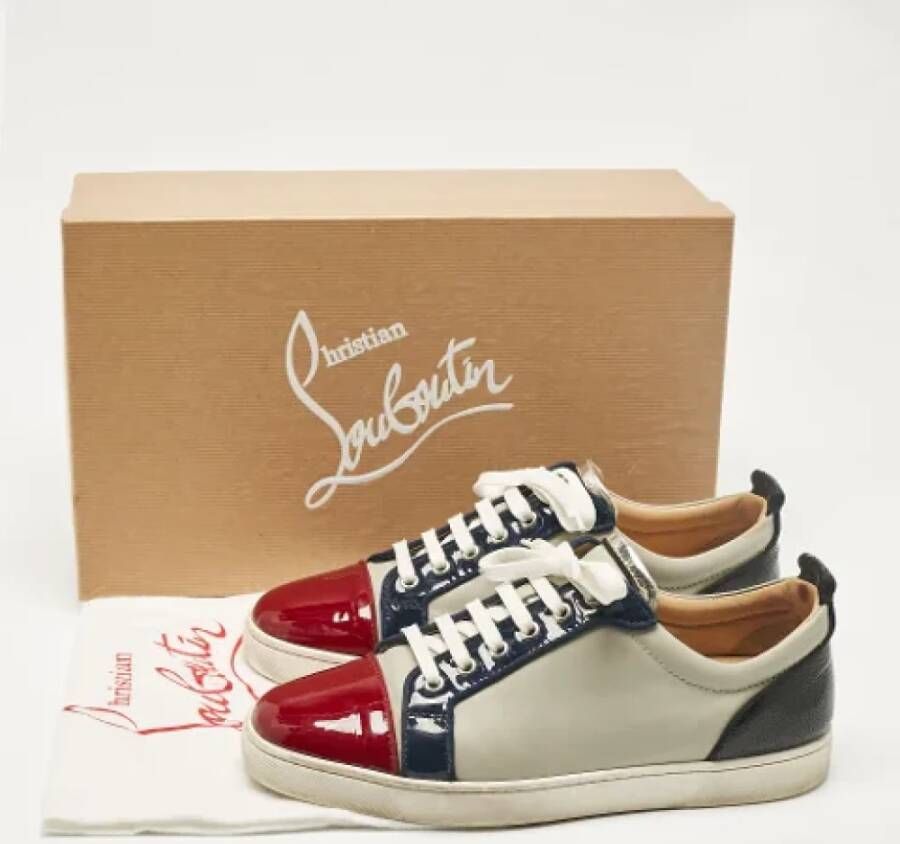 Christian Louboutin Pre-owned Leather sneakers Multicolor Heren