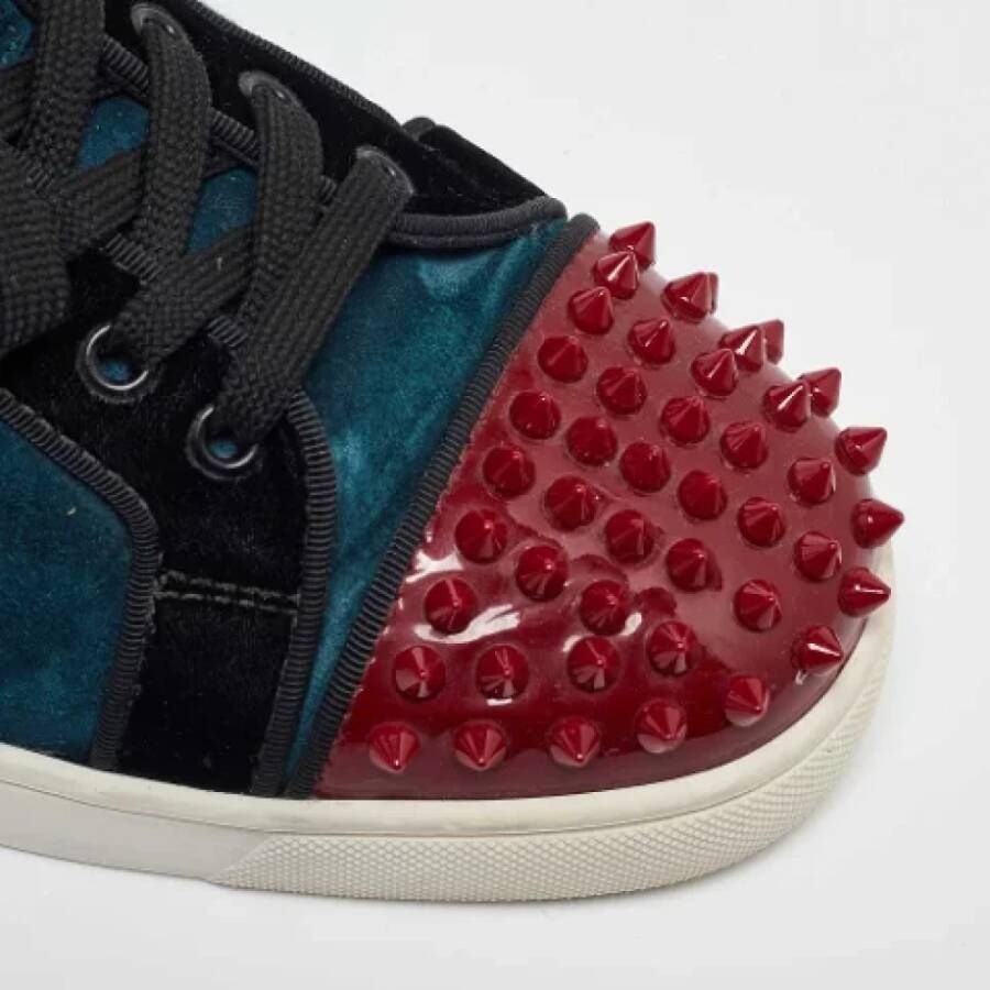 Christian Louboutin Pre-owned Leather sneakers Multicolor Heren