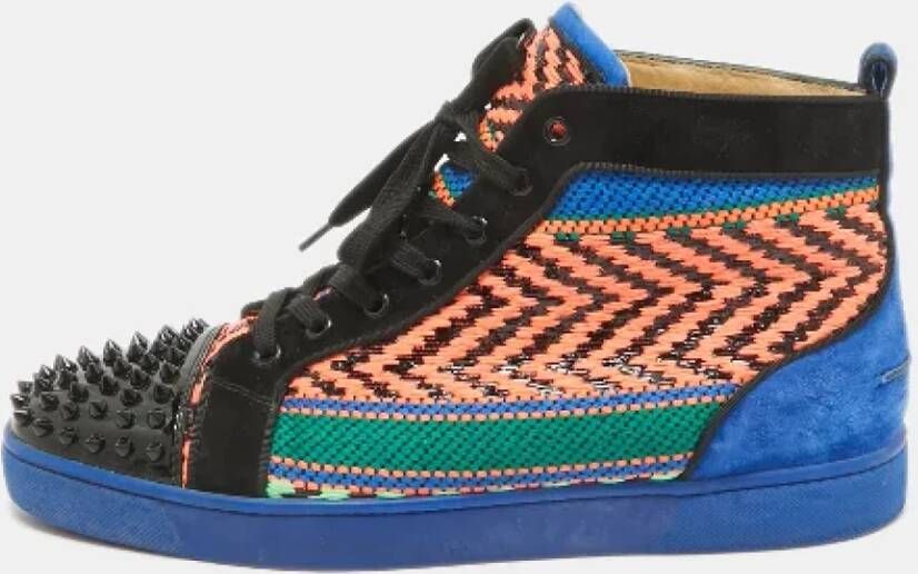 Christian Louboutin Pre-owned Leather sneakers Multicolor Heren