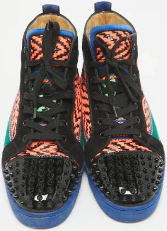 Christian Louboutin Pre-owned Leather sneakers Multicolor Heren