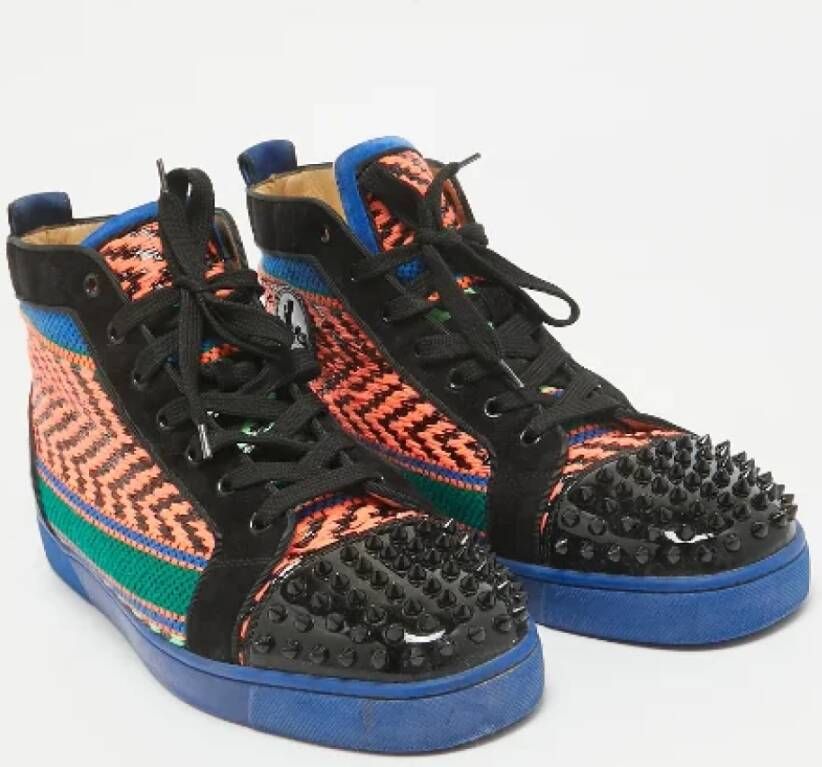 Christian Louboutin Pre-owned Leather sneakers Multicolor Heren