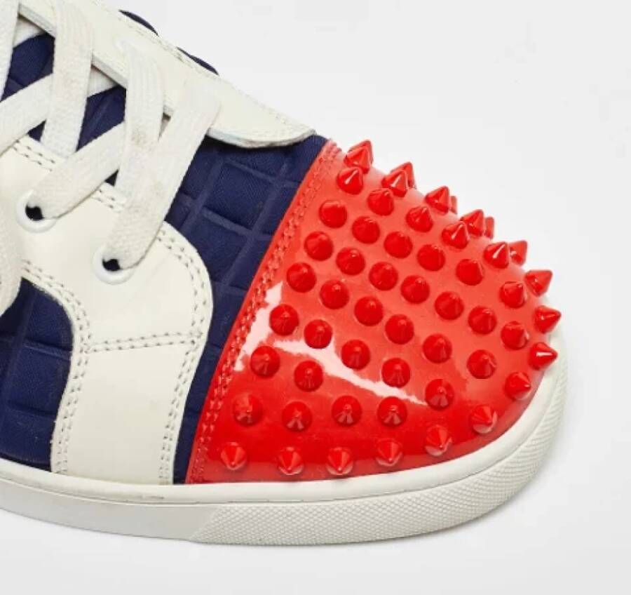 Christian Louboutin Pre-owned Leather sneakers Multicolor Heren