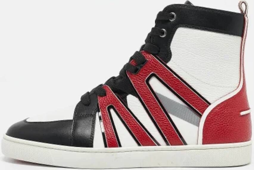 Christian Louboutin Pre-owned Leather sneakers Multicolor Heren