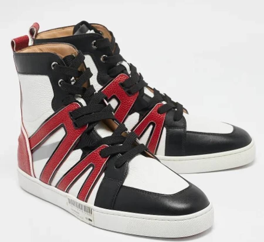 Christian Louboutin Pre-owned Leather sneakers Multicolor Heren