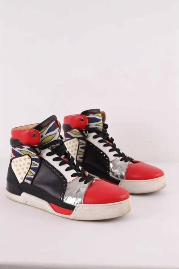 Christian Louboutin Pre-owned Leather sneakers Multicolor Heren