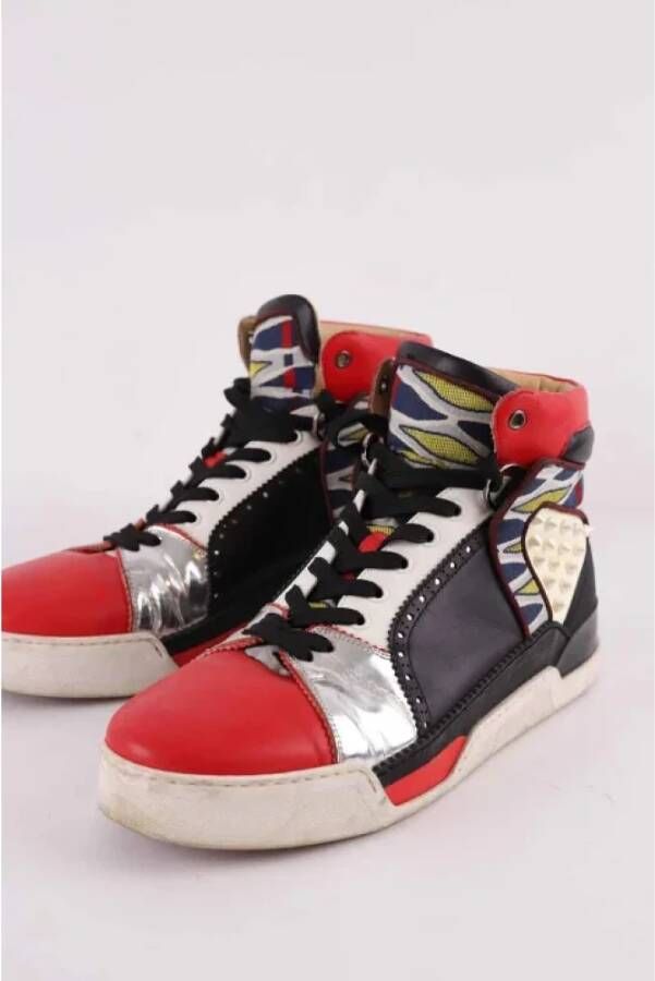 Christian Louboutin Pre-owned Leather sneakers Multicolor Heren