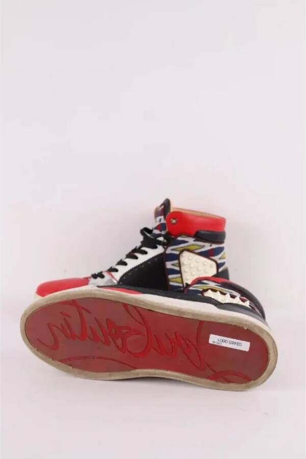 Christian Louboutin Pre-owned Leather sneakers Multicolor Heren