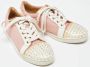 Christian Louboutin Pre-owned Leather sneakers Pink Dames - Thumbnail 2