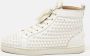 Christian Louboutin Pre-owned Leather sneakers White Heren - Thumbnail 2