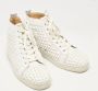 Christian Louboutin Pre-owned Leather sneakers White Heren - Thumbnail 4