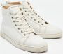 Christian Louboutin Pre-owned Leather sneakers White Heren - Thumbnail 2