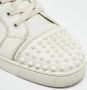 Christian Louboutin Pre-owned Leather sneakers White Heren - Thumbnail 6