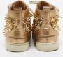 Christian Louboutin Pre-owned Leather sneakers Yellow Dames - Thumbnail 5