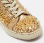 Christian Louboutin Pre-owned Leather sneakers Yellow Dames - Thumbnail 8