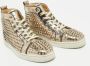 Christian Louboutin Pre-owned Leather sneakers Yellow Heren - Thumbnail 3