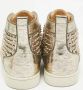 Christian Louboutin Pre-owned Leather sneakers Yellow Heren - Thumbnail 4