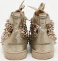 Christian Louboutin Pre-owned Leather sneakers Yellow Heren - Thumbnail 4