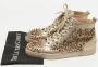 Christian Louboutin Pre-owned Leather sneakers Yellow Heren - Thumbnail 8