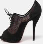 Christian Louboutin Pre-owned Mesh boots Black Dames - Thumbnail 2