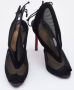 Christian Louboutin Pre-owned Mesh boots Black Dames - Thumbnail 4