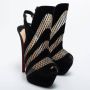 Christian Louboutin Pre-owned Mesh boots Black Dames - Thumbnail 3