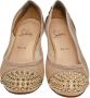 Christian Louboutin Pre-owned Mesh flats Beige Dames - Thumbnail 2