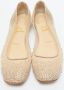 Christian Louboutin Pre-owned Mesh flats Beige Dames - Thumbnail 3