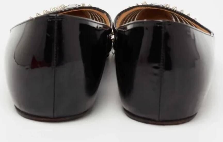 Christian Louboutin Pre-owned Mesh flats Black Dames