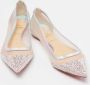 Christian Louboutin Pre-owned Mesh flats Pink Dames - Thumbnail 4