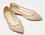 Christian Louboutin Pre-owned Mesh flats Yellow Dames - Thumbnail 3