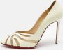 Christian Louboutin Pre-owned Mesh heels Beige Dames - Thumbnail 2