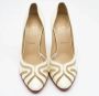 Christian Louboutin Pre-owned Mesh heels Beige Dames - Thumbnail 3