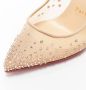 Christian Louboutin Pre-owned Mesh heels Beige Dames - Thumbnail 7