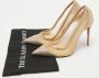 Christian Louboutin Pre-owned Mesh heels Beige Dames - Thumbnail 9