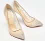 Christian Louboutin Pre-owned Mesh heels Beige Dames - Thumbnail 3