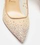 Christian Louboutin Pre-owned Mesh heels Beige Dames - Thumbnail 6