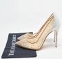 Christian Louboutin Pre-owned Mesh heels Beige Dames - Thumbnail 8