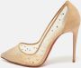 Christian Louboutin Pre-owned Mesh heels Beige Dames - Thumbnail 2