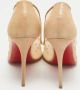 Christian Louboutin Pre-owned Mesh heels Beige Dames - Thumbnail 5