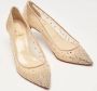 Christian Louboutin Pre-owned Mesh heels Beige Dames - Thumbnail 3