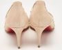 Christian Louboutin Pre-owned Mesh heels Beige Dames - Thumbnail 4