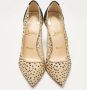 Christian Louboutin Pre-owned Mesh heels Beige Dames - Thumbnail 2