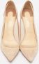 Christian Louboutin Pre-owned Mesh heels Beige Dames - Thumbnail 2