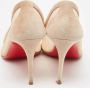 Christian Louboutin Pre-owned Mesh heels Beige Dames - Thumbnail 4