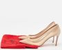 Christian Louboutin Pre-owned Mesh heels Beige Dames - Thumbnail 8