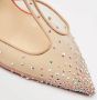 Christian Louboutin Pre-owned Mesh heels Beige Dames - Thumbnail 5