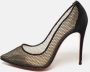 Christian Louboutin Pre-owned Mesh heels Black Dames - Thumbnail 2