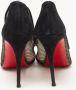 Christian Louboutin Pre-owned Mesh heels Black Dames - Thumbnail 5